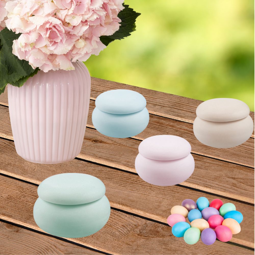 Macaron-shaped jewelry box christening favor (25pcs) - 1